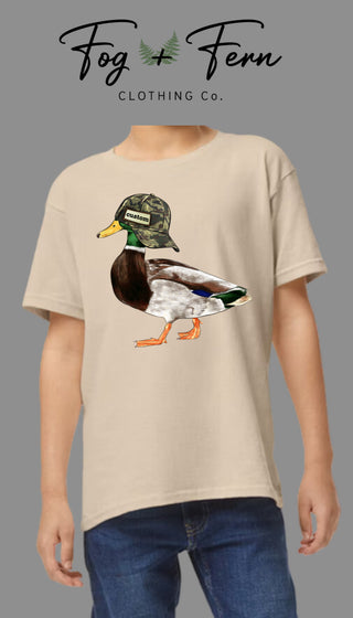 Mallard Duck Custom Name Hat Design (Adult + Youth)