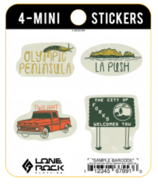 4 Sticker Pack- All Things Forks
