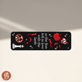 So The Lion Fell in Love with the Lamb Bookmark