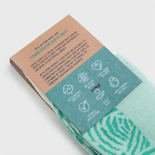 Sea Turtle Men's + Women's Organic Socks