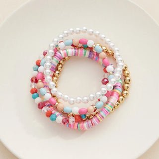 Multi Colored Bracelet Set