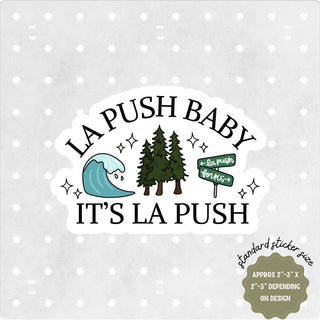Twilight Inspired La Push Baby Small Sticker