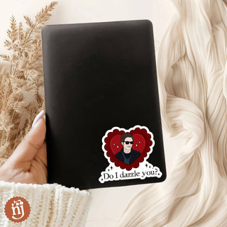 Twilight Inspired Edward Do I Dazzle You? Sticker