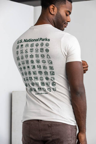 U.S. National Parks Pocket Tee: Dune / XXL