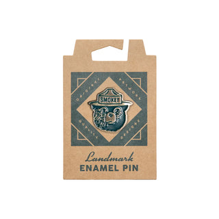 Smokey Enamel Pin