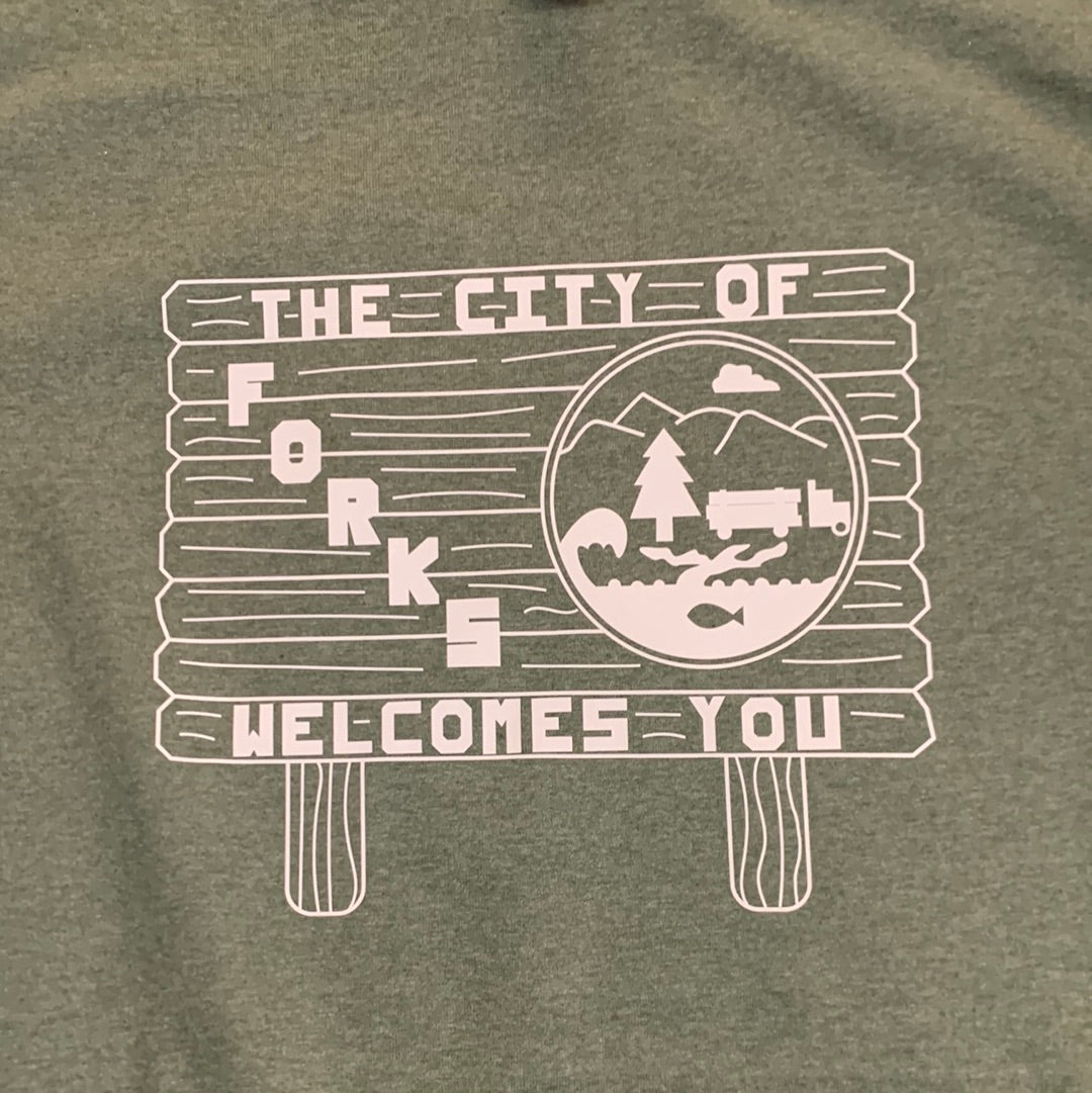 City of Forks Sketch Tee