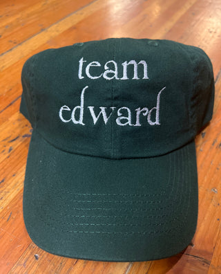 Team Edward Embroidered Dad Hat