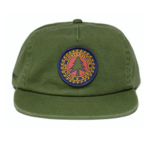 Vintage Tree Patch Hat- Green