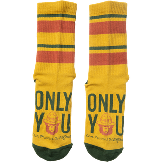 Only You Sock: Mustard / L/XL