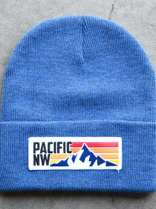 Pacific Nw Stripes - Cuffed 12" Beanie