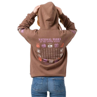 Parks Project National Parks Pictograms Fill in Hoodie