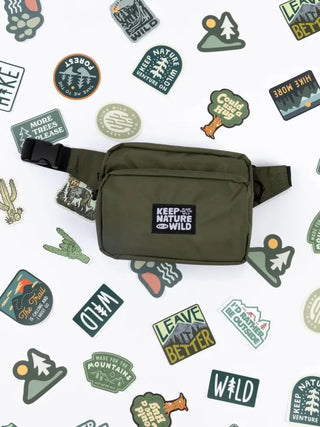 Keep Nature Wild Fanny Pack | Olive