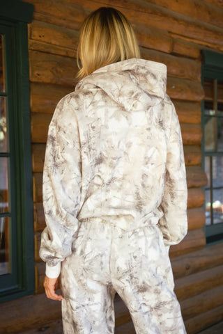 AVERY Light Woodland Camo Lounge Fleece Classic Hoodie : Light Camo