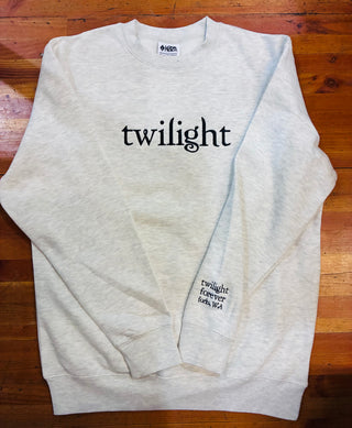 Oatmeal Logo Embroidered Crewneck