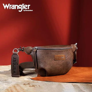 Wrangler Vintage Sling Bag- Coffee