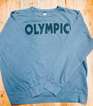 Olympic Pigment Dyed Appliqué Crewneck