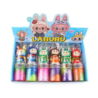 Labubu Monster Bunny Slime Toys