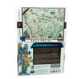 Olympic National Park Map Puzzle