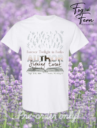 FTF 2024 ATTENDEE Author Signing Event T-Shirt Pre-Order Only