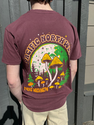 Pacific Northwest Shrooms-Forks, WA Tee