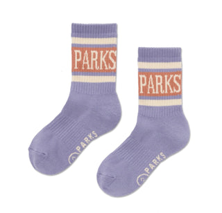 Trail Crew Tube Sock 2 Pack: Orange/Purple  M/L