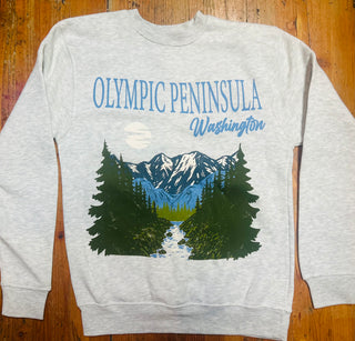 Olympic Peninsula Crewneck