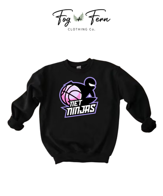 Net Ninja's Adult Crewneck - Girl's Team