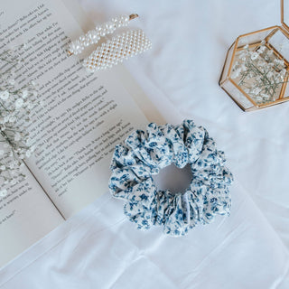 Alice in Wonderland Cotton Scrunchie