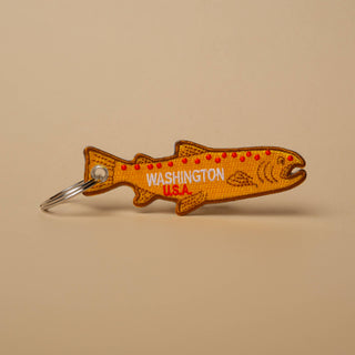 WA Fish Patch Keychain