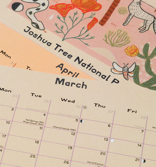 2025 Parks Project National Parks Calendar