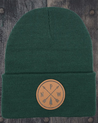 Pnw Arrows Beanie- Green