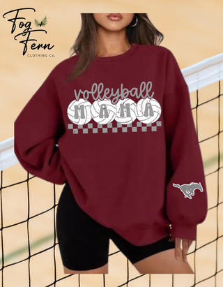 Perryville Volleyball MAMA Design