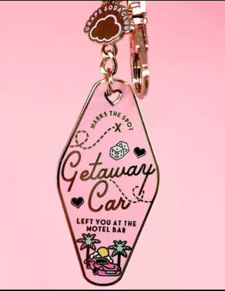 Get-A-Way Car Keychain