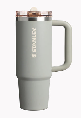 THE QUENCHER PROTOUR FLIP STRAW TUMBLER | 30 OZ Sage Grey