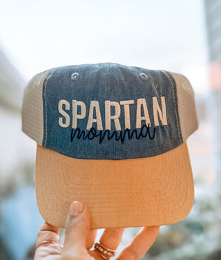 Spartan Momma Embroidered Adjustable Hat