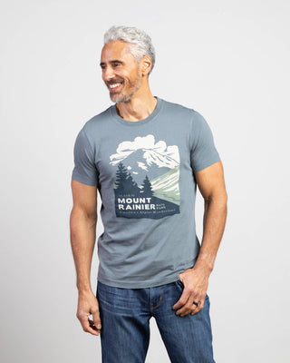 Mount Rainier National Park Tee: Manatee / M