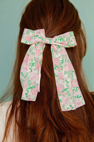 Rose Garden Bow Clip