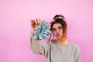 Eucalyptus Jumbo Scrunchie