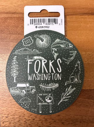 All Things Forks Sticker