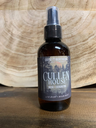 Cullen House 4oz Room + Body Spray