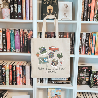 Twilight Hoa Season Inspired Sublimated Canvas Tote Bag