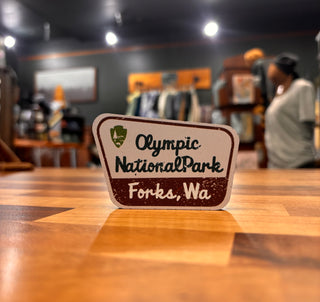 Olympic National Park Sign, Forks, WA  Magnet