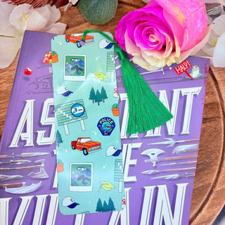 Twilight Inspired Symbols Metal Bookmark