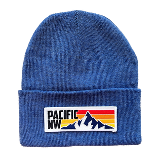 Pacific Nw Stripes - Cuffed 12" Beanie