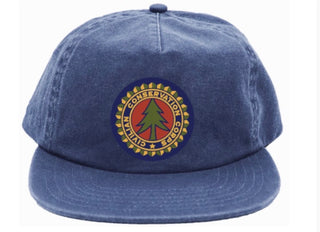 Vintage Tree Patch Hat- Navy
