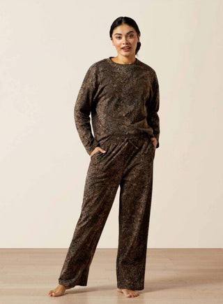 Ariat Dreams Pajamas Set Desert Snake Print