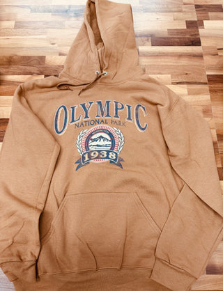Olympic National Park Badge Design Hoodie