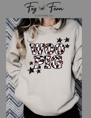 WOO PIG Razorback Checkered Design (Adult + Youth)