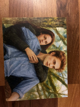 Watercolor Spider Monkey Greeting Card