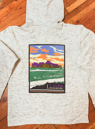 Olympic National Park La Push, Beach Unisex Hoodie Sweatshirt